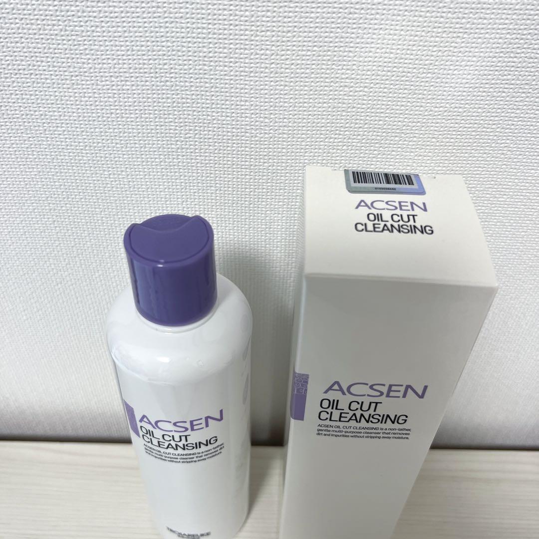 【新品未使用】6月限定セール！ACSEN オイルカットクレンジング 300ml オイルカットクレンジング – TROIAREUKE｜トロイアルケ