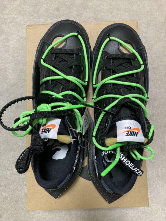 最新作国産 Off-White × Nike Blazer Low 25cm Qrb7e-m48977301692 正規品限定SALE