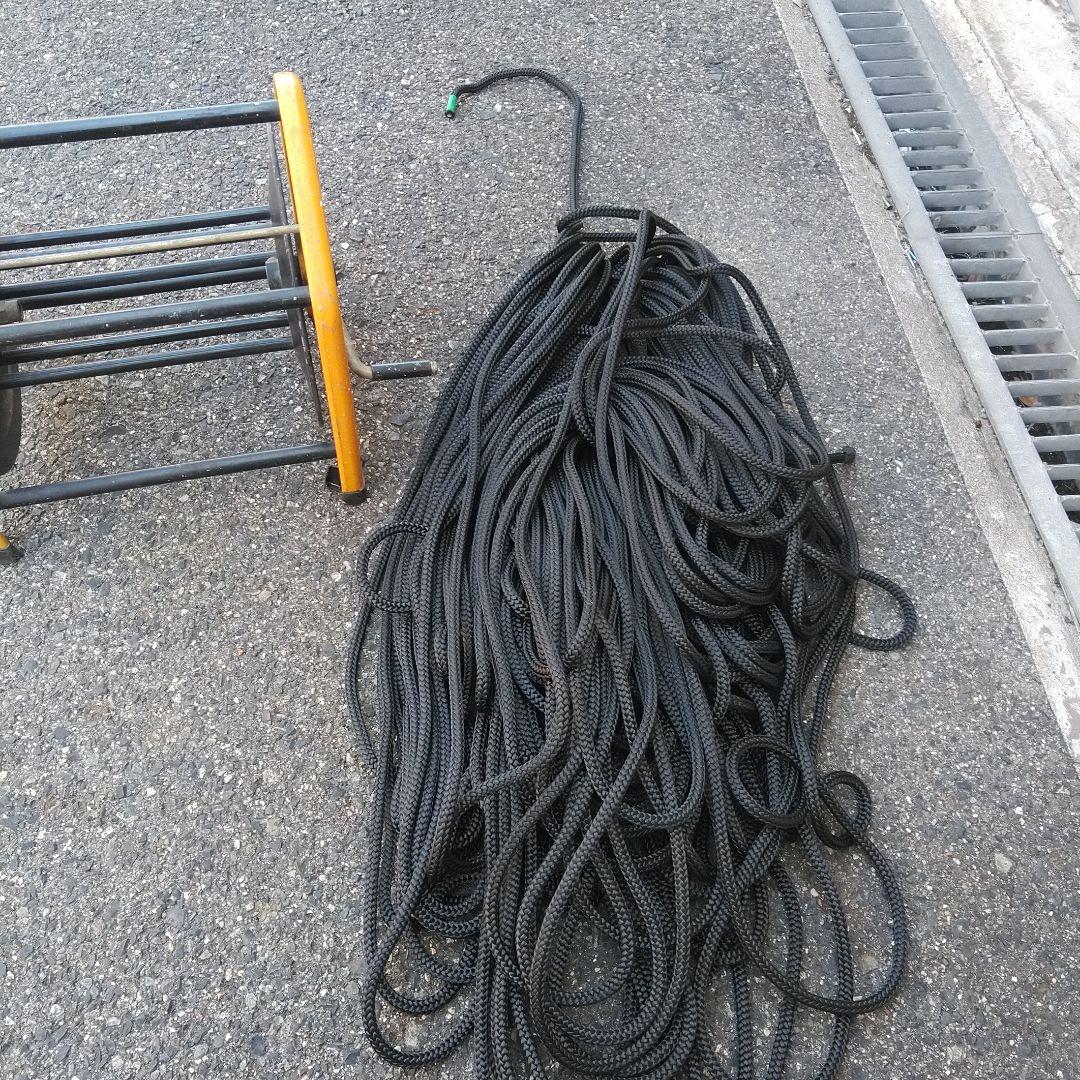 入線ロープ　延線ロープ　入線工具　ロープ8ミリ