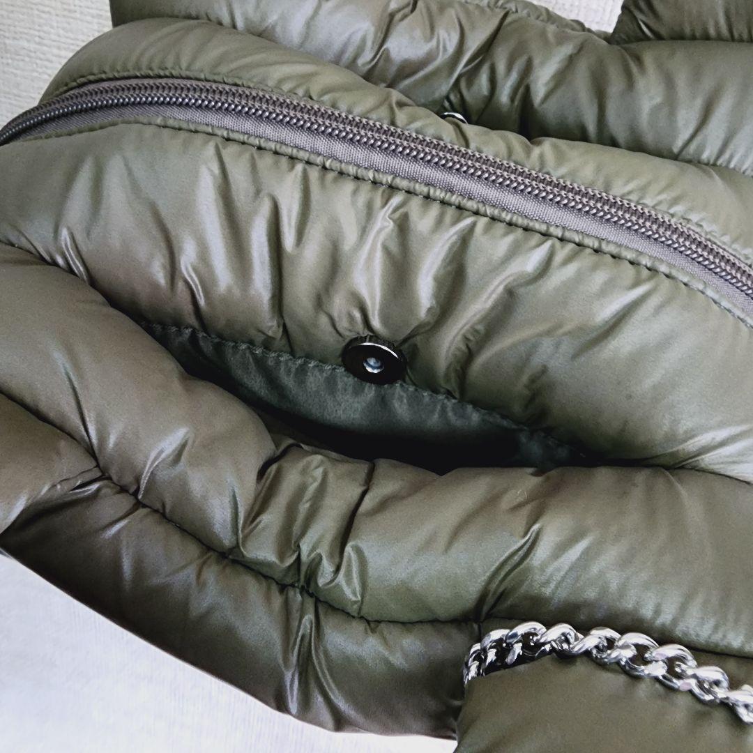 【美品】パーリーゲイツ フワフワ中綿　カートバッグ カーキ　ゴルフ PEARLY