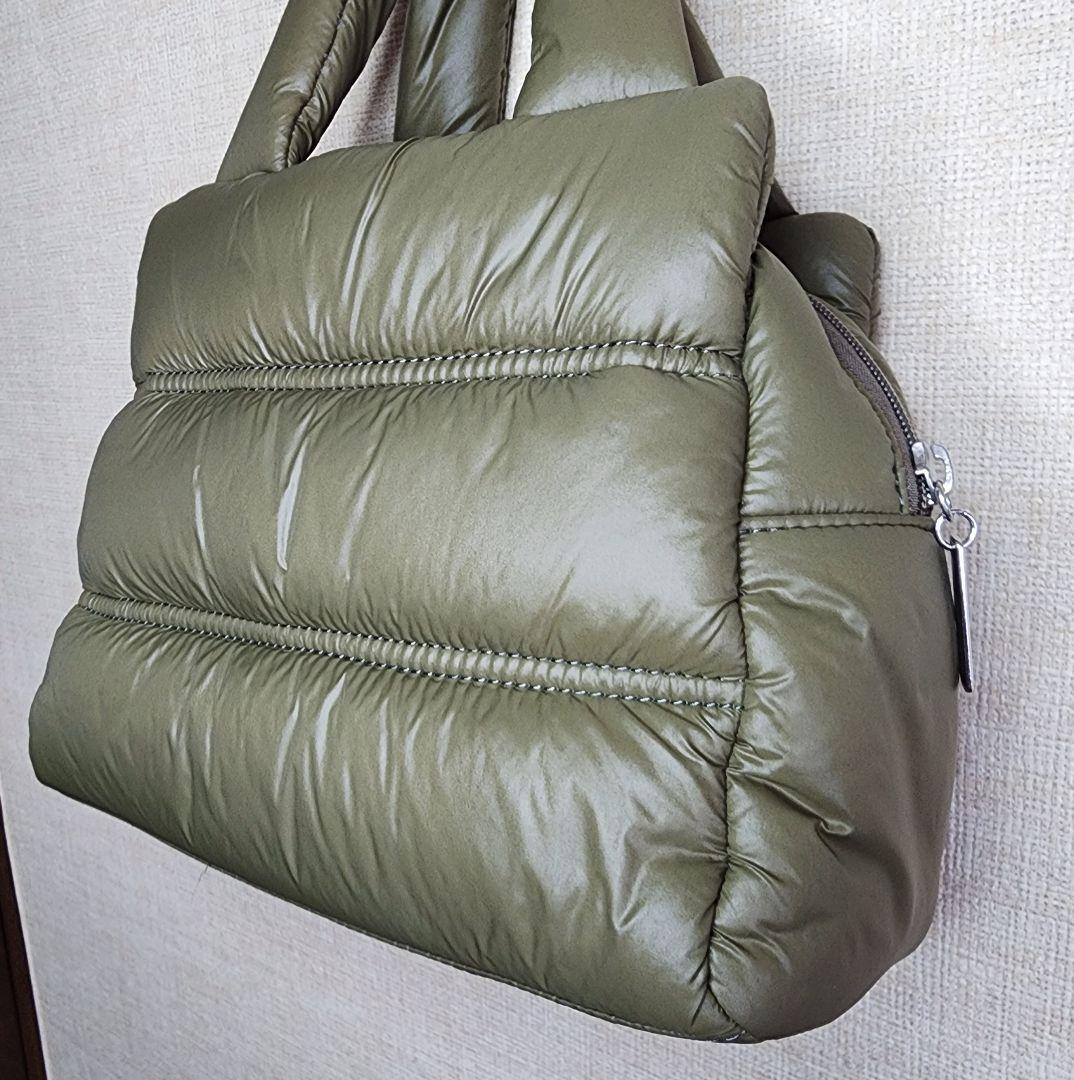 【美品】パーリーゲイツ フワフワ中綿　カートバッグ カーキ　ゴルフ PEARLY