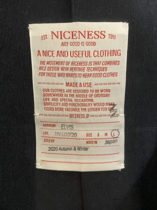 SALE人気 NICENESS 20AW ELVIS レザージャケット ZDP4H-m48979183822 ナイスネス 正規品在庫