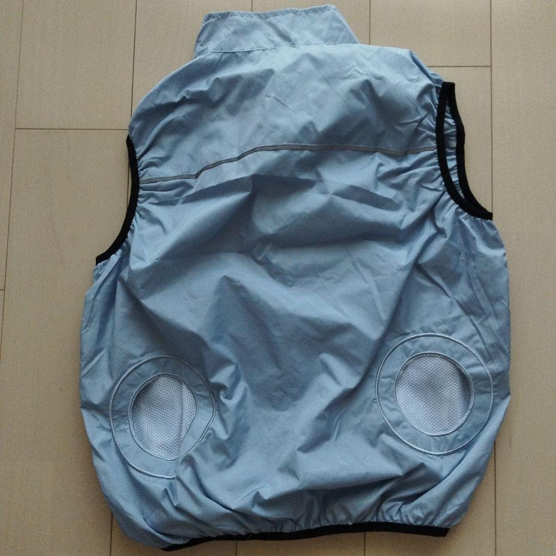 COVELL 空調服 シルバー 2ファン付き　男女兼用　Sサイズ
