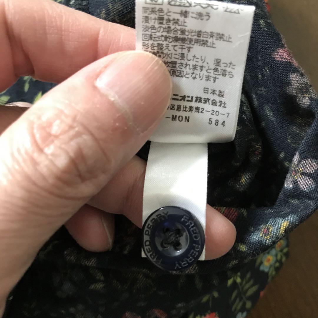 FRED PERRY LIBERTYフレッドペリー リバティ 花柄 ポロシャツ