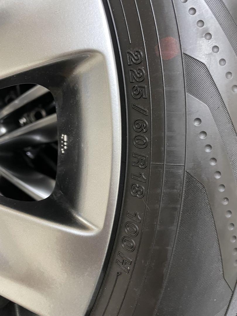 トヨタ 18インチホイール YOKOHAMAタイヤセット