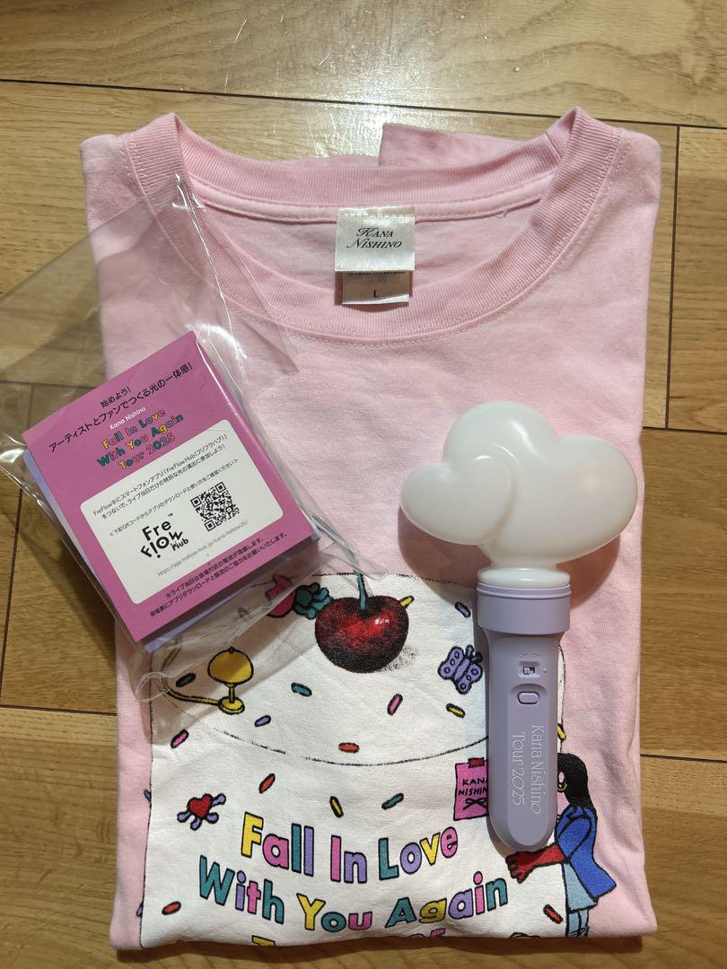西野カナ　tシャツ&ペンライト　2025