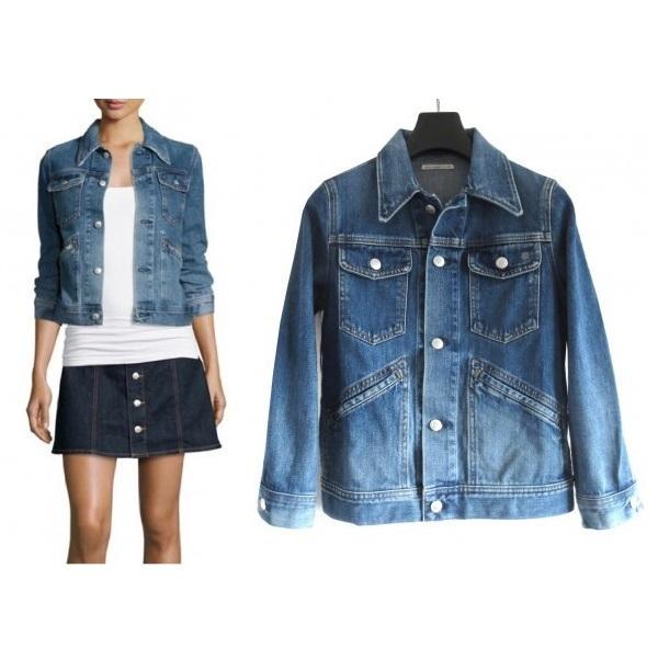 定価3.6万 ALEXA CHUNG FOR AG ストレッチ デニム Gジャン