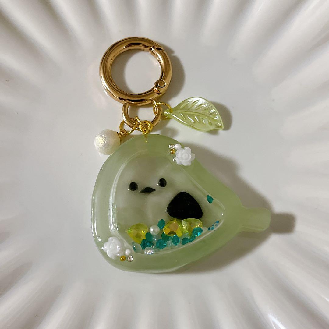シマエナガ❁⃘*レジンキーホルダー Amazon.co.jp: シマエナガ 海 魚 キーホルダー レジン