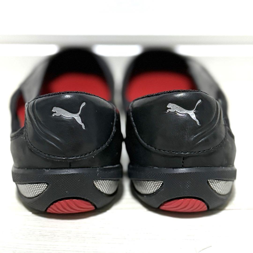 【美品】PUMA バレエシューズ　23cm ブラック　フラット　パンプス