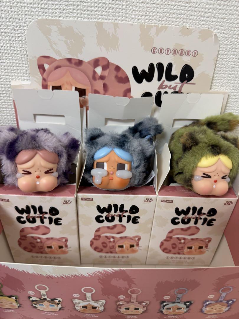 ぬいぐるみ・マスコット POPMART Cry Baby WILD CUTIE CRYBABY Wild but Cutie Series - Vinyl Plush Pendant Blind