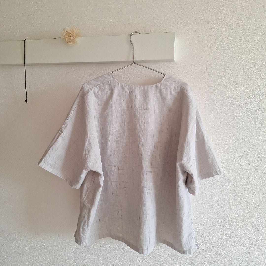 はな様専用*evam eva linen pattern pullover* 画像8