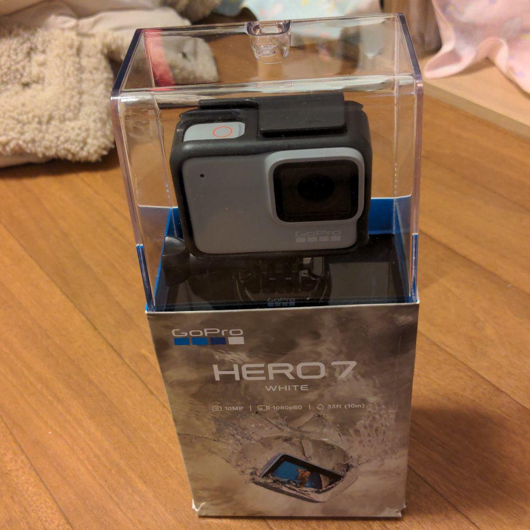 よろしくお∧ GoPro HERO7 WHITE 3wayと防水ハウジング付 GmNVh-m48993089446 ルカリ