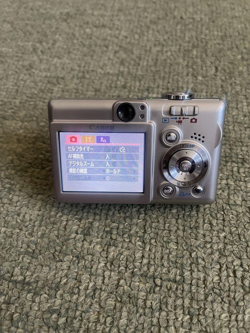 Canon IXY DIGITAL55 本体と付属品
