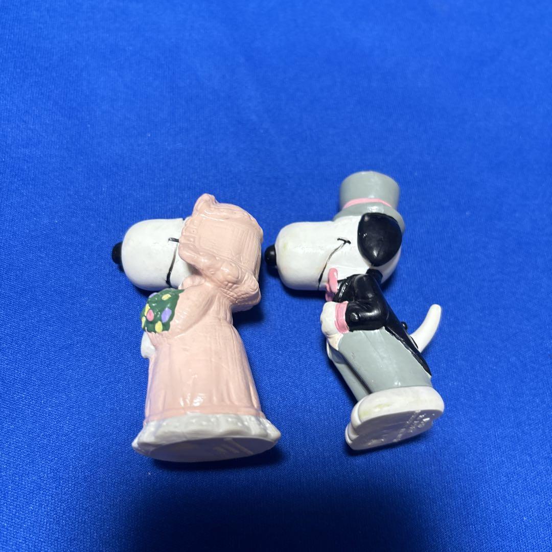 【希少】スヌーピ　フィギュア　ビンテージ　レトロ　ウェディング　ウェルカムドール スヌーピー ベル ビンテージ ウェディング 人形 ピーナツ 結婚式