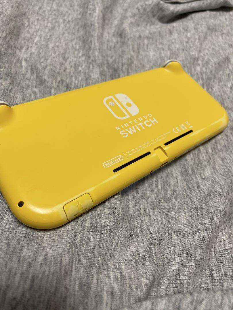 Nintendo Switch light ジャンク品 イエロー 黄色 中古 - メルカリ