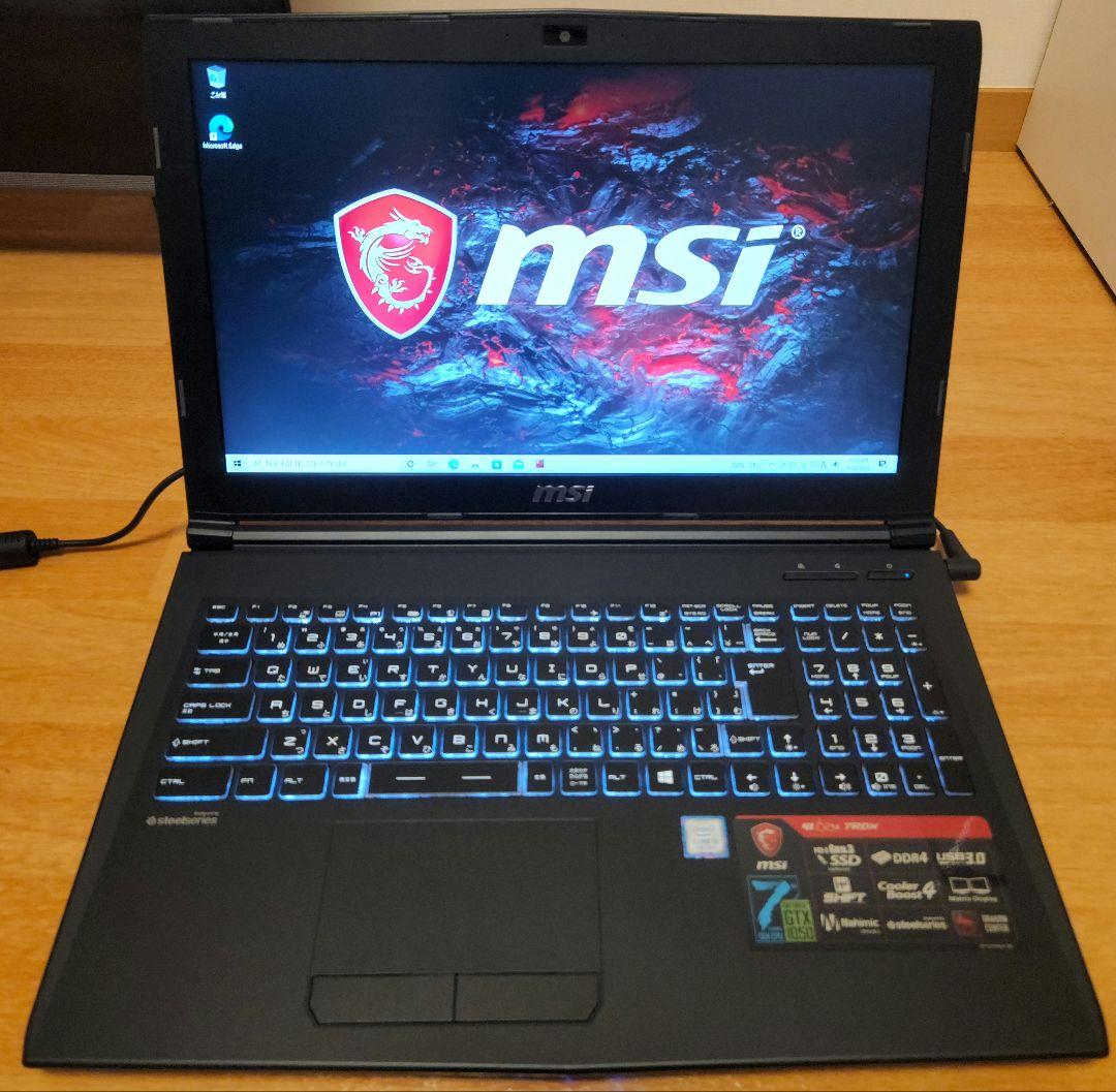 最終値下げ MSI GL62M 7RDX-1009JP