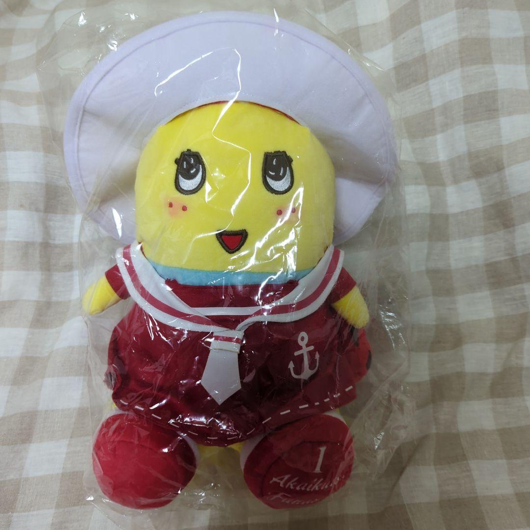新品未使用 ふなっしー ぬいぐるみ 赤い靴ふなっしー おんなしこ