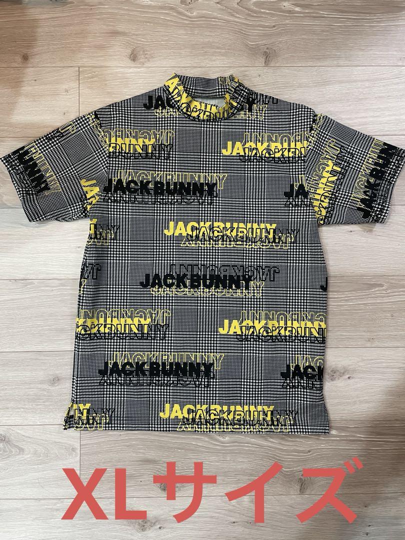 Jack Bunny 6（XLモックネック総柄半袖PearlyGates メンズ 6,000円