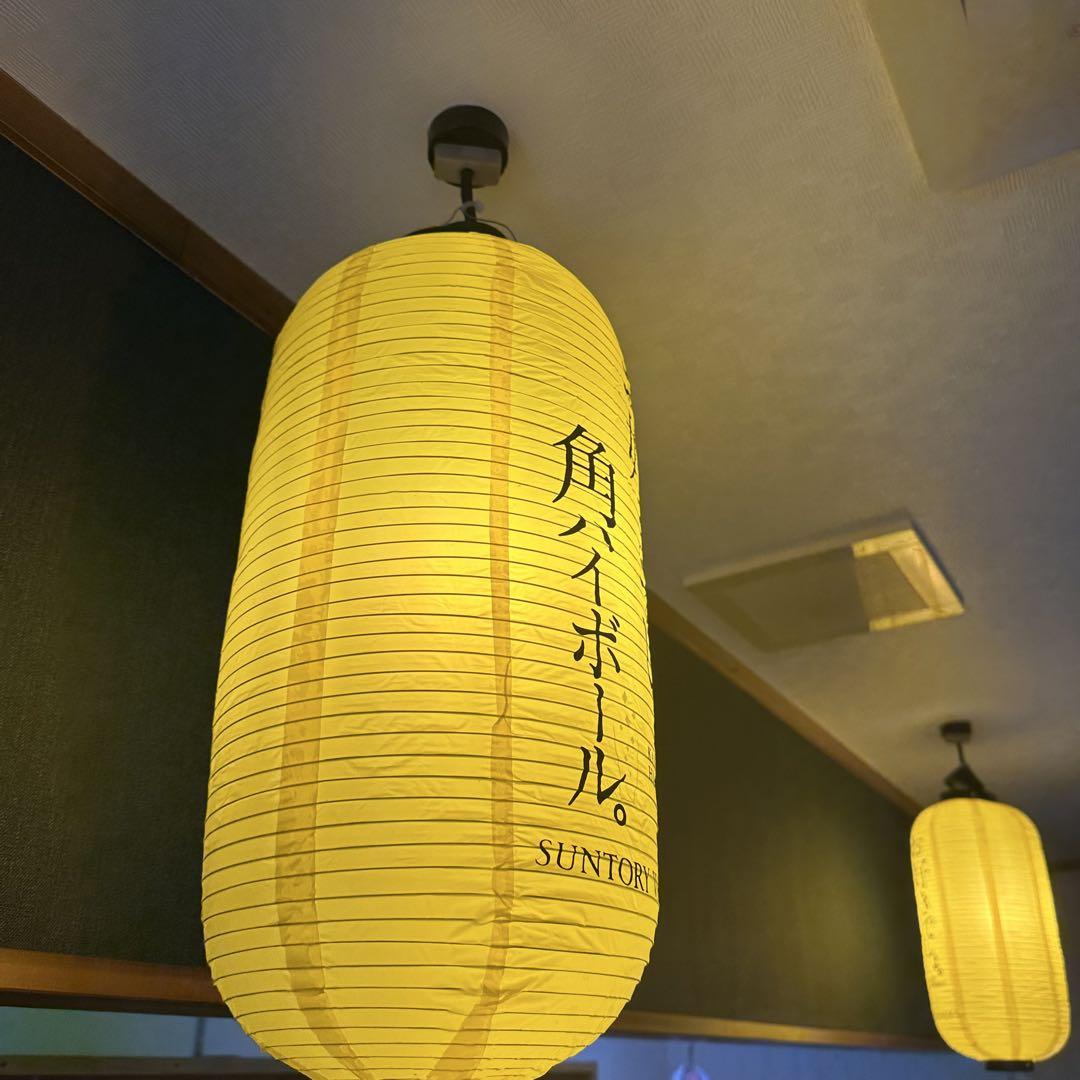【美品】 【6個】提灯 サントリー 角ハイ 業務用 居酒屋 店内装飾 美品】 【6個】提灯 サントリー 角ハイ 業務用 居酒屋 店内装飾