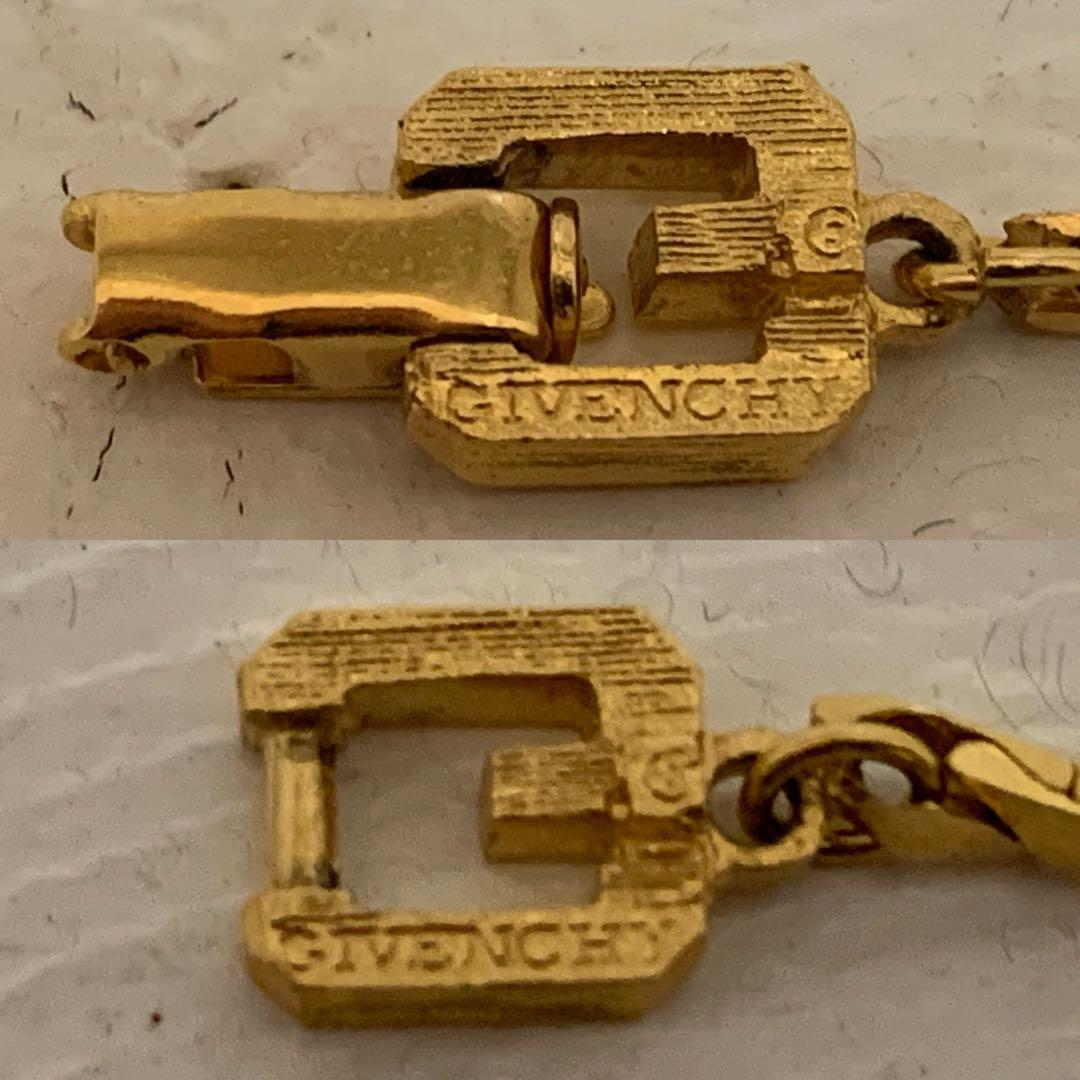 GIVENCHY PARIS VINTAGE 80s ロングチェーン ネックレス GIVENCHY PARIS VINTAGE 80s ロングチェーン ネックレス