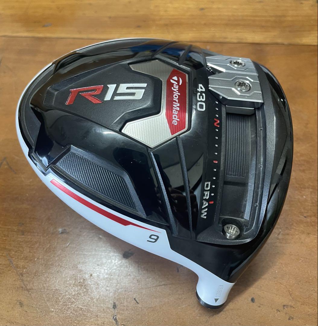 TaylorMade - 貴重な12度☆調整機能満載のR15 ドライバー ヘッドのみ TaylorMade 【USモデル／ヘッド単体】 テーラーメイド R7
