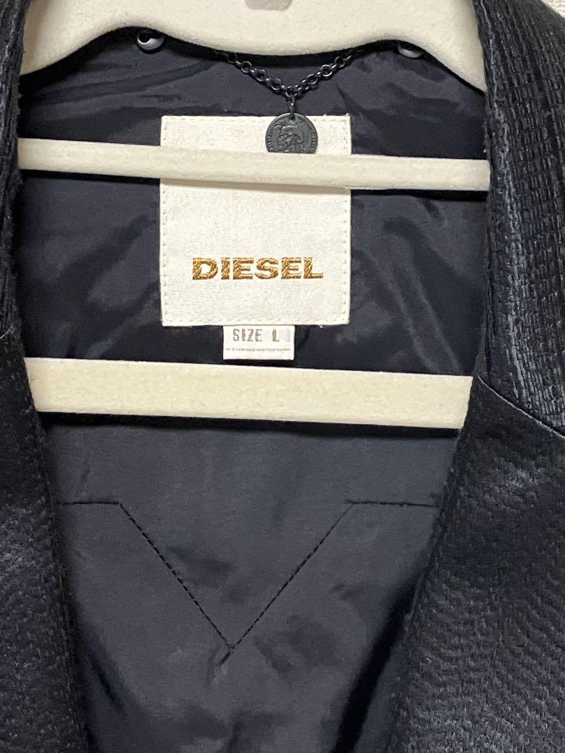 DIESEL テーラードジャケット L ブラック