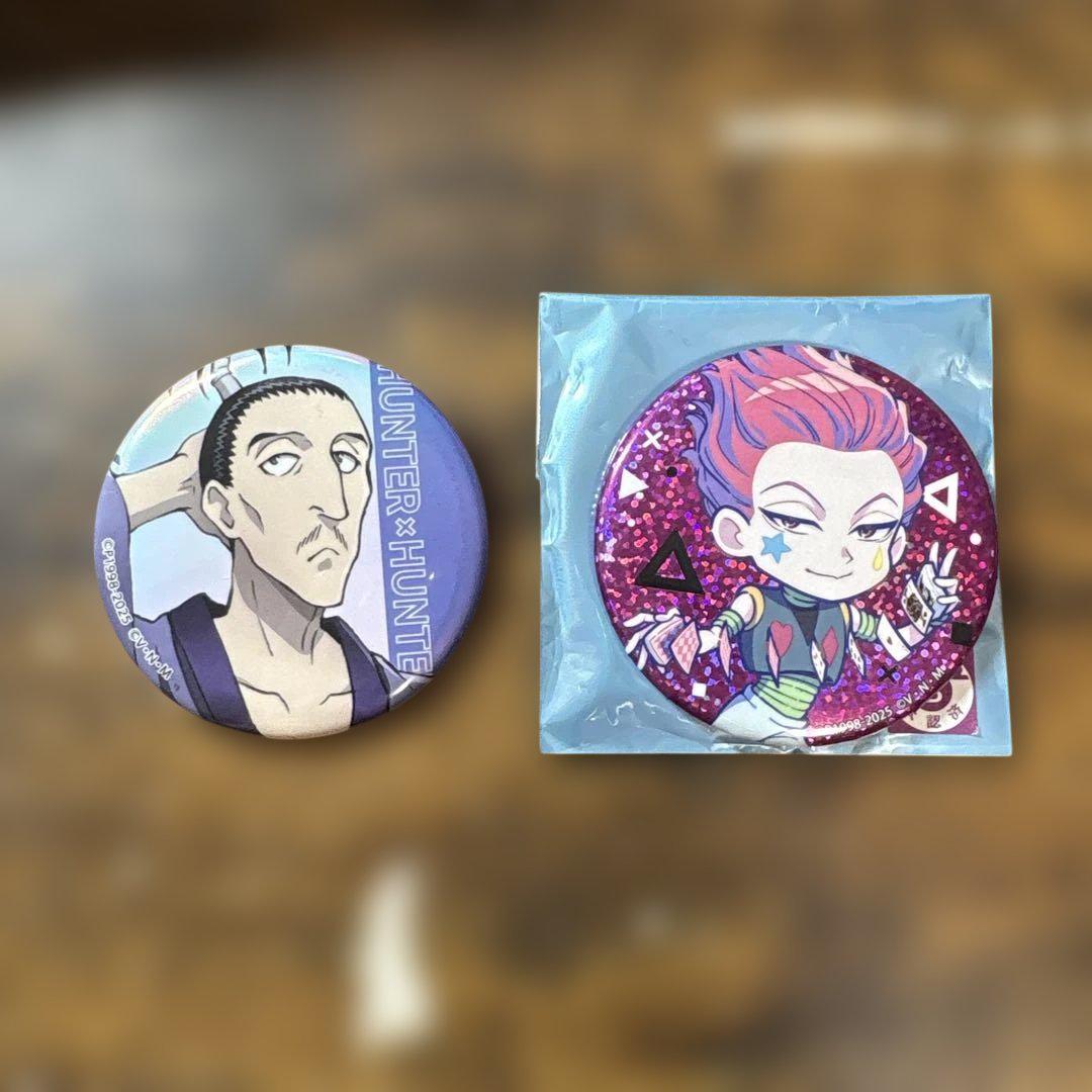 HUNTER×HUNTER 缶バッジ ヒソカ ノブナガ セット - メルカリ