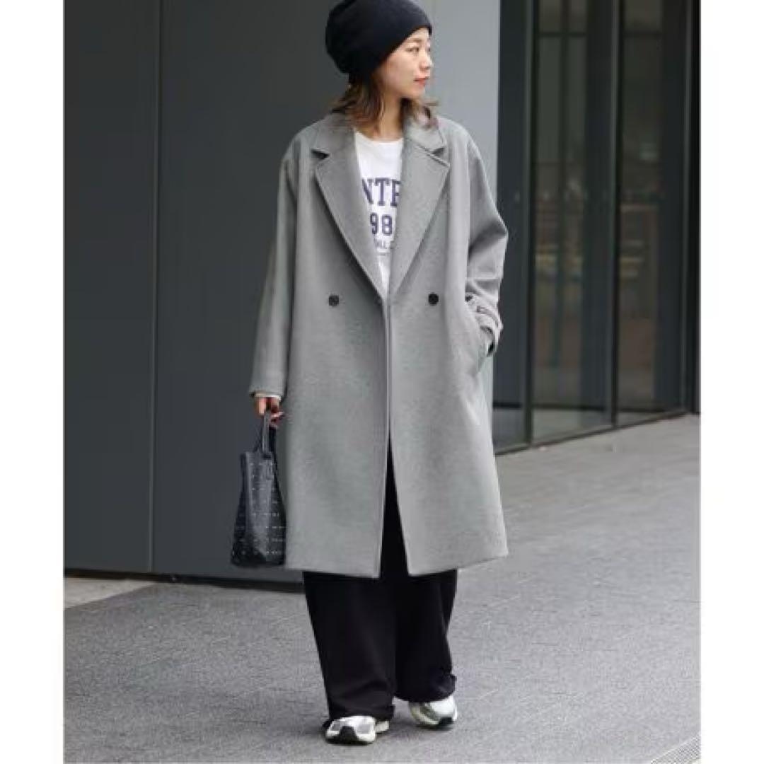 ジャーナル レリューム スーパーファインビーバーチェスターコートL JOURNAL STANDARD relume