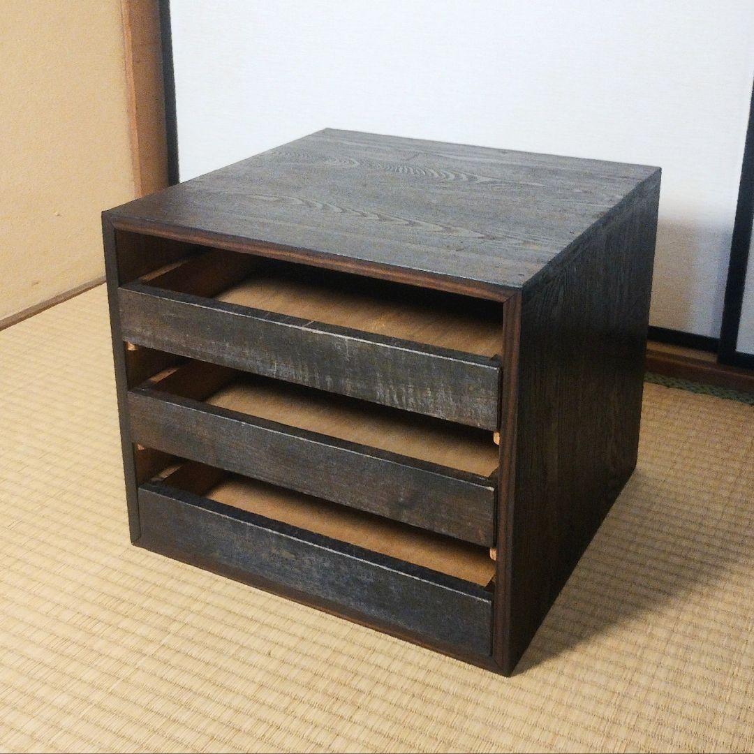お値下げ！！中古☆桐タンス 3段　着物収納に お値下げ！！中古☆桐タンス 3段 着物収納に