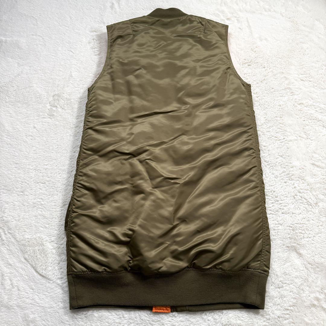 美品】ミスタージェントルマン LONG MA-1 VEST ロング XL