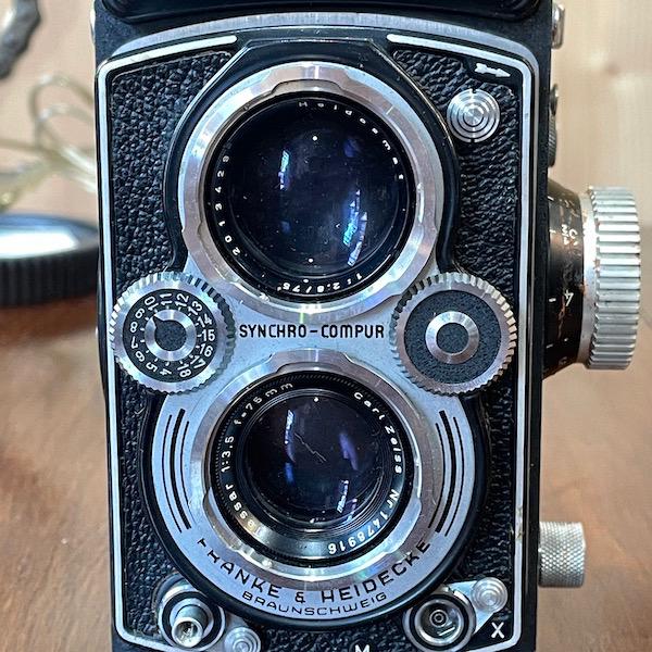 ローライフレックス　２眼レフカメラ　2.8 ROLLEIFLEX