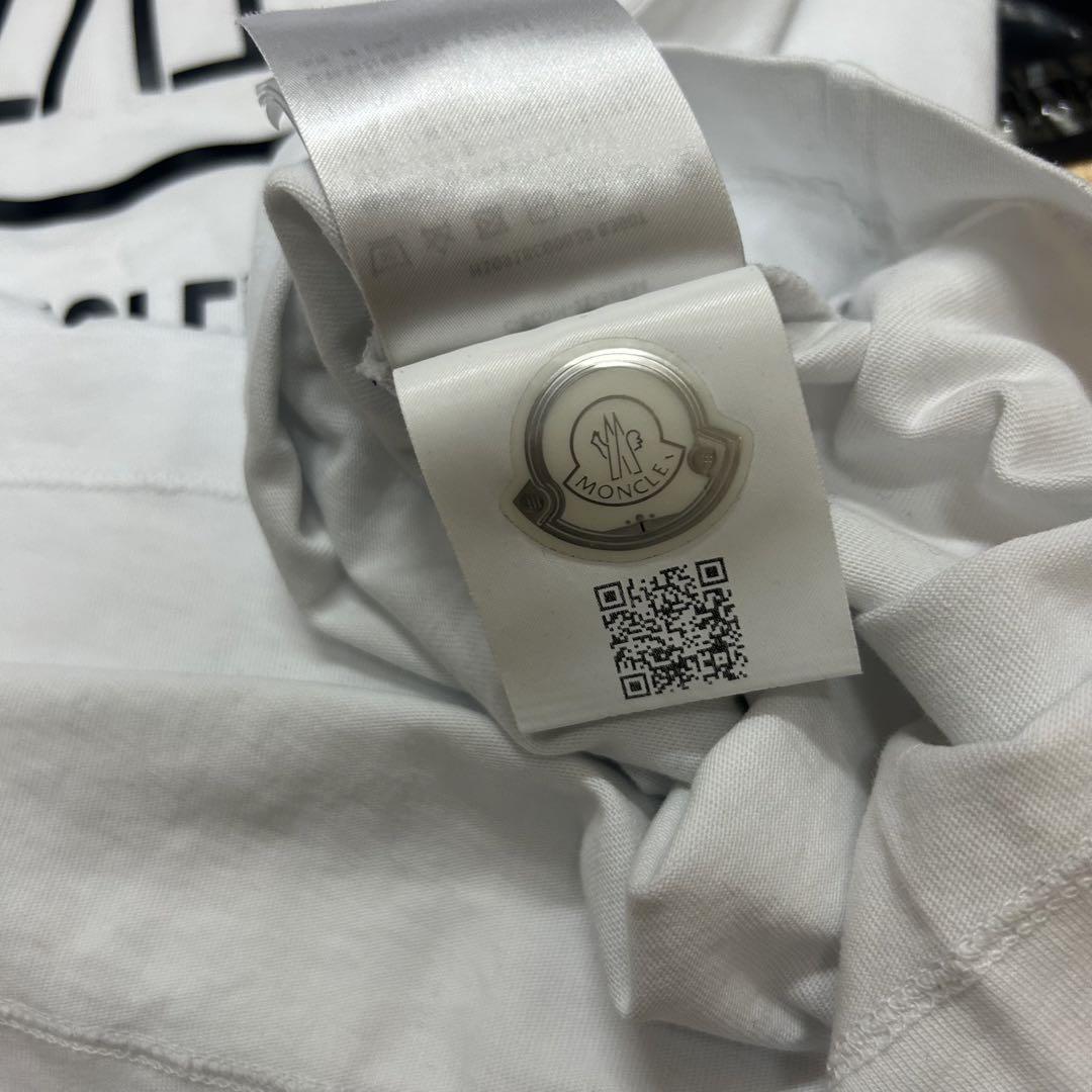 【最安値】MONCLERモンクレールラバーワッペン半袖TシャツカーキM 最安値】【レアサイズ】MONCLER モンクレール ラバーワッペン
