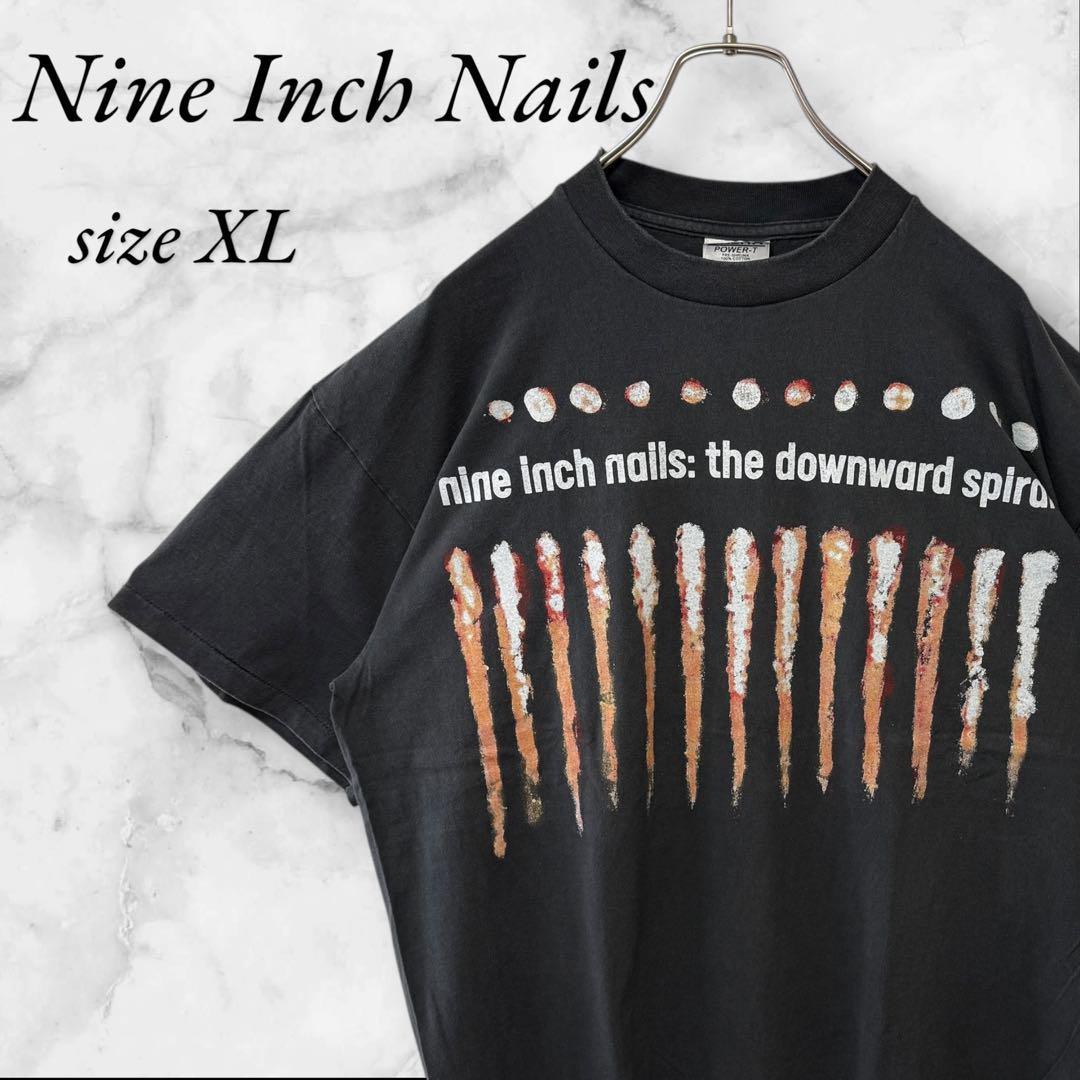 Nine Inch Nails フェードtシャツ 黒 XL ナインインチネイルズ