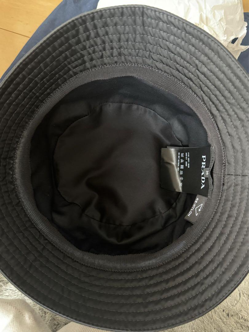 【美品】PRADA バケットハット ブラック