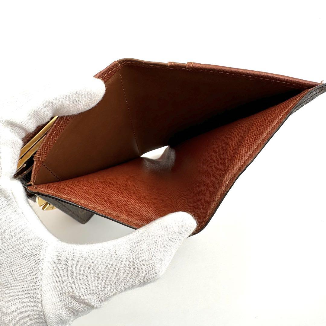【極美品】ルイヴィトン モノグラム ヴィエノワ がま口 コンパクト財布