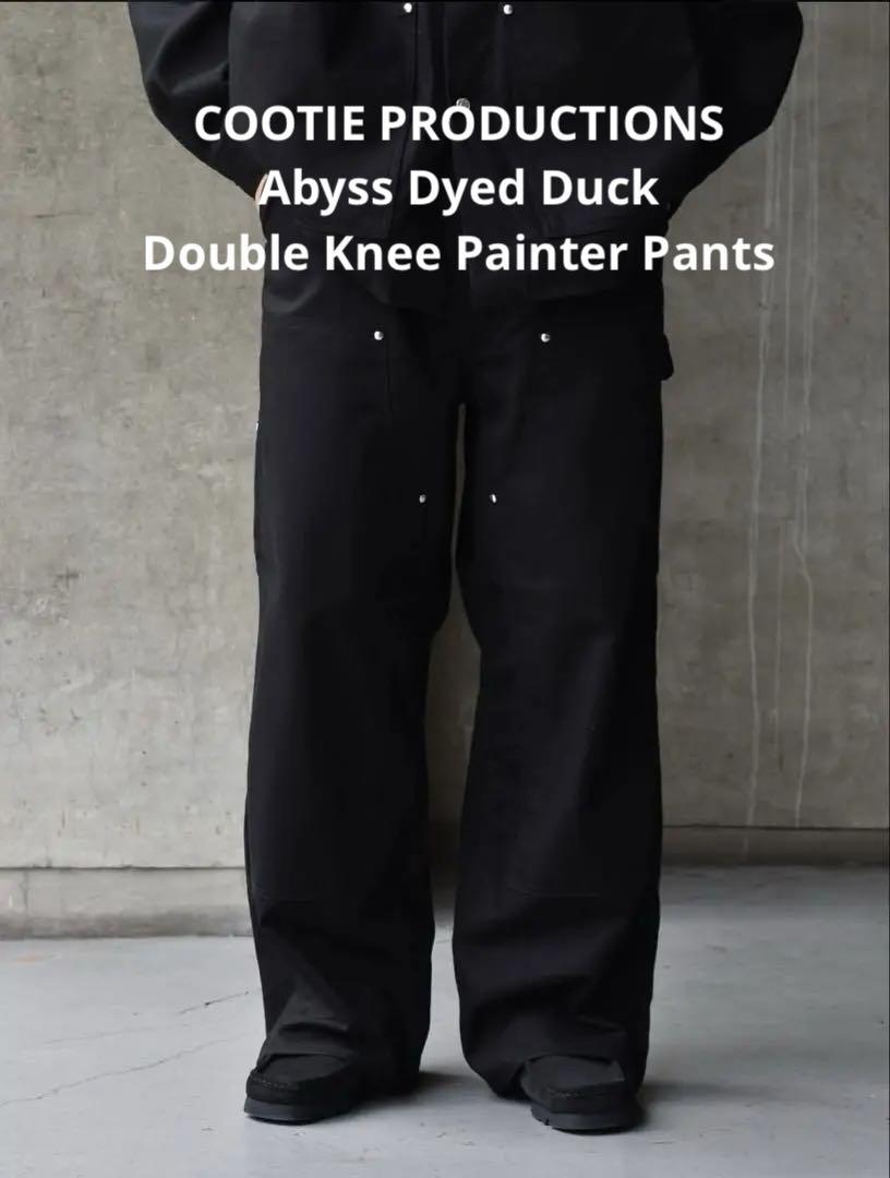 パンツ COOTIE Double Knee Painter Pants M