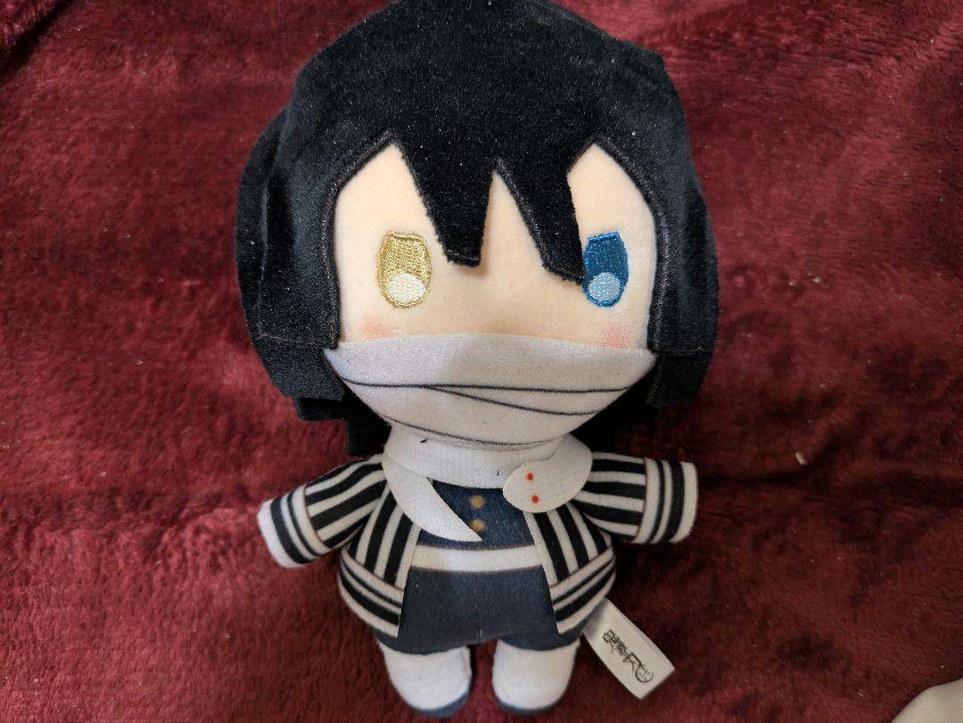 鬼滅の刃　ゆらふわぬいぐるみ　伊黒小芭内 鬼滅の刃 ポップアップ ゆらふわぬいぐるみ 伊黒小芭内 - メルカリ