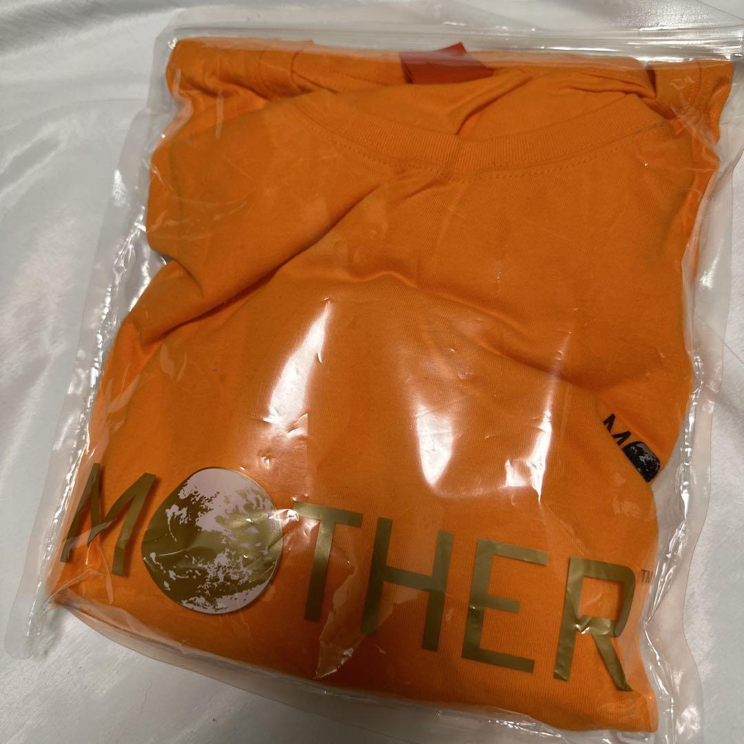 廃盤　ほぼ日　サイズ XL MOTHER』ロゴ　ロンT オレンジ　任天堂　ネストップス