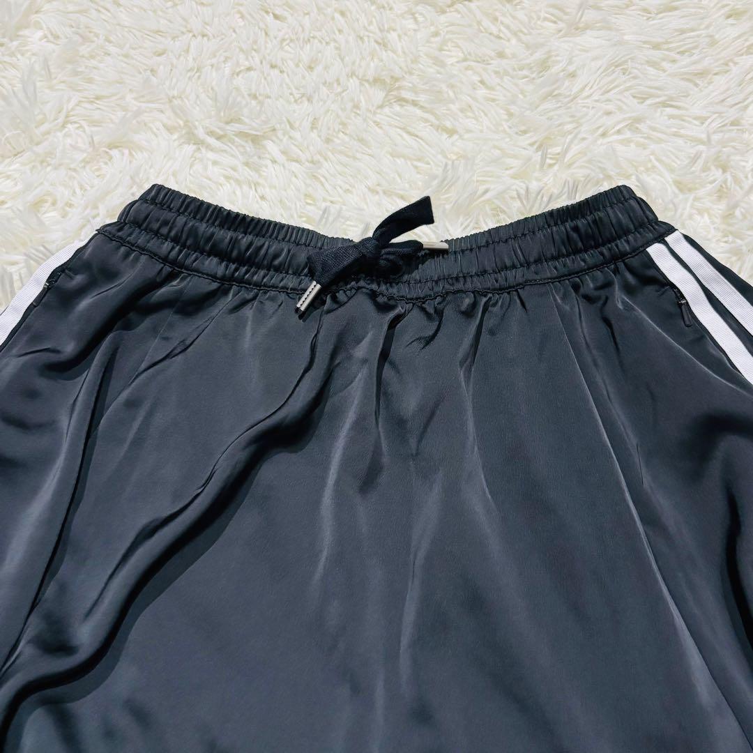 【美品】アディダス ロングスカート　サテン　XL