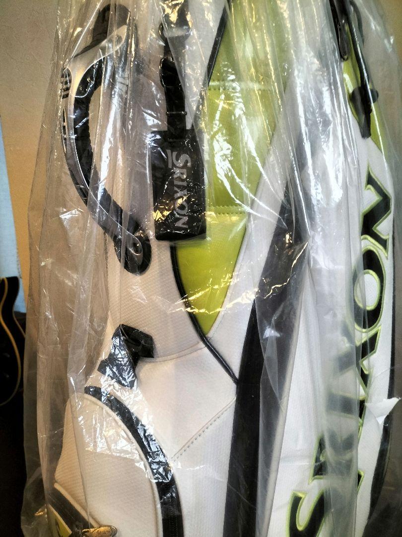 Srixon キャディバッグ ホワイト/イエロー GGC-S166 新品　未使用