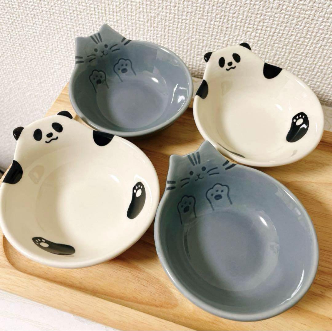 ♡ぱんだ・ねこ とんすい♡4点