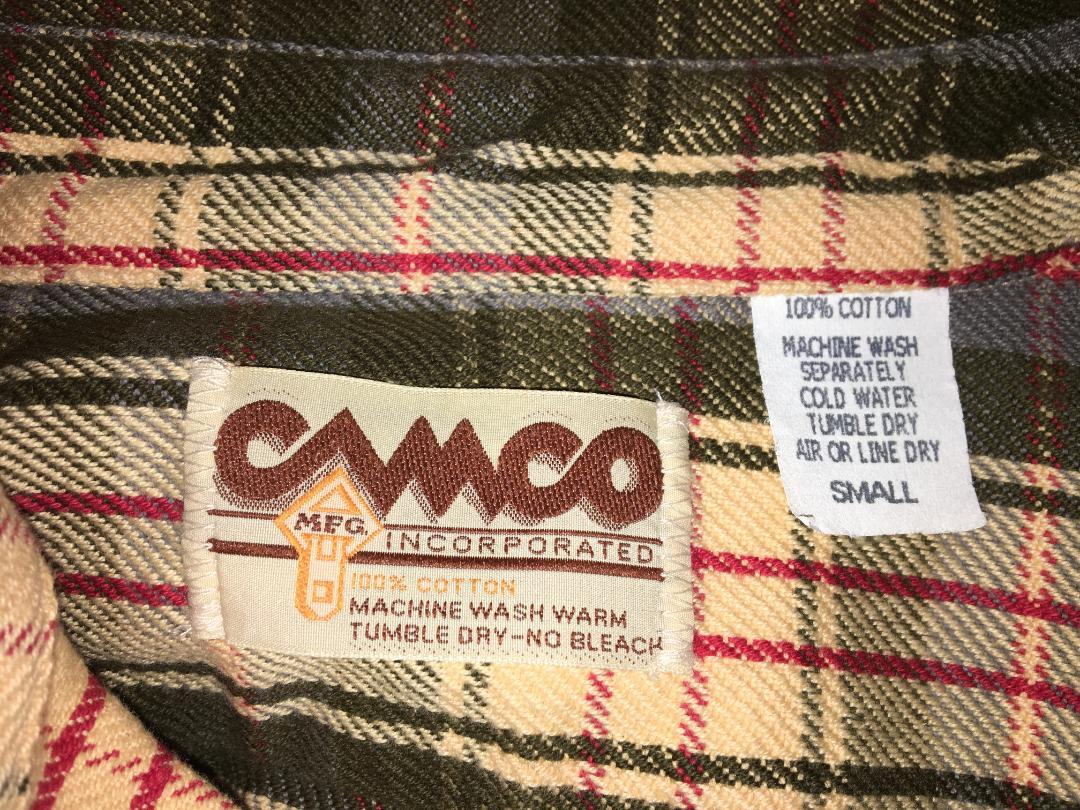 販促品販売中 CAMCO カムコ ヘビーウェイト ネルシャツ S 美品 販促品販売中 CAMCO カムコ ヘビーウェイト ネルシャツ S 美品