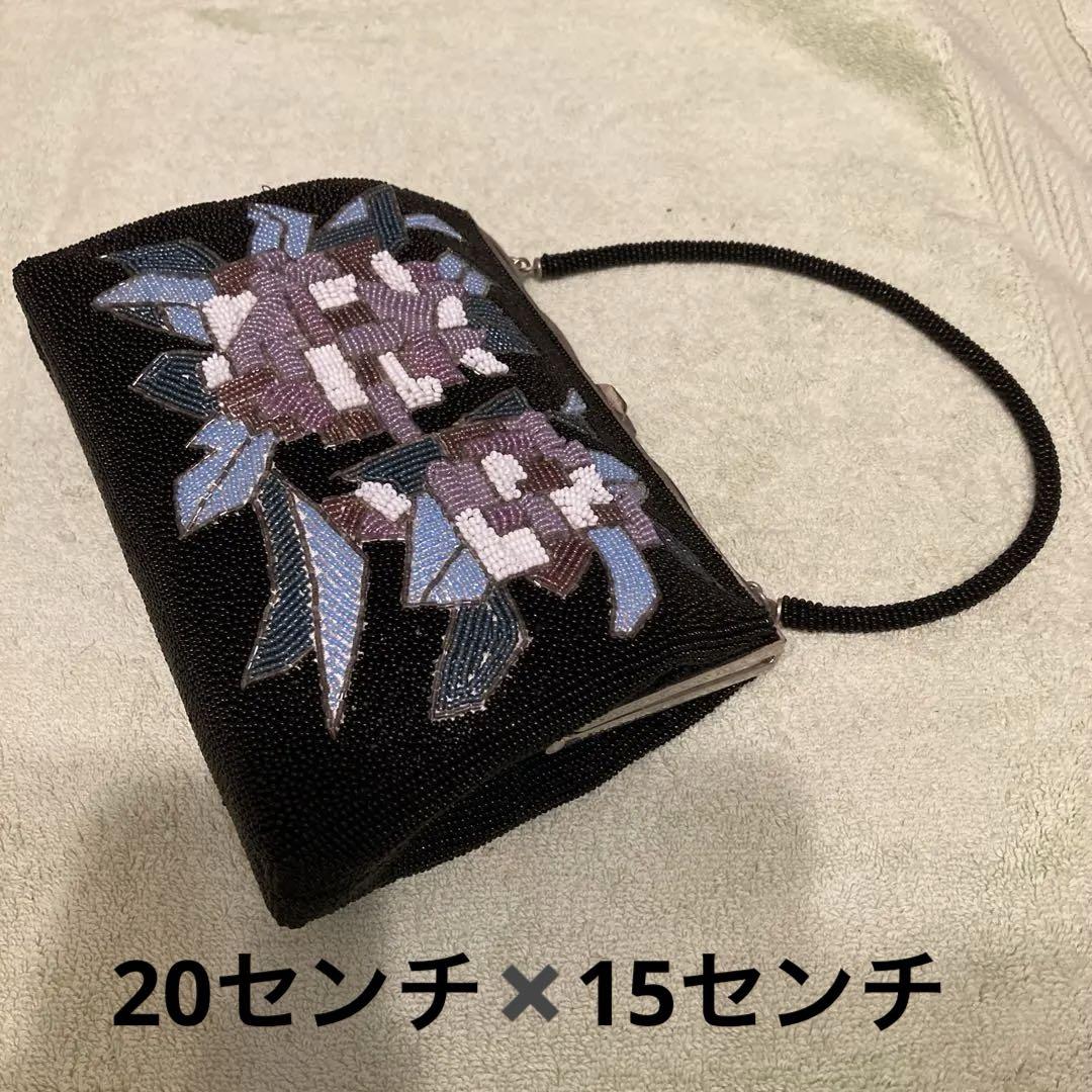 本命ギフト ビーズ刺繍 花柄 メルカリ - パーティーバッグ バッグ
