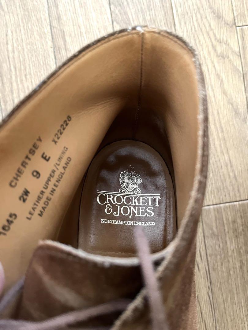 CROCKETT&JONES CHERTSEY チャッカブーツ ブラウン　9