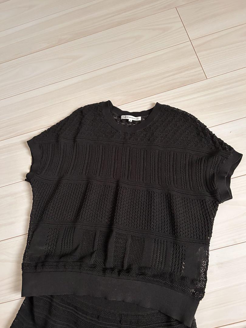23区ニットセットアップ
