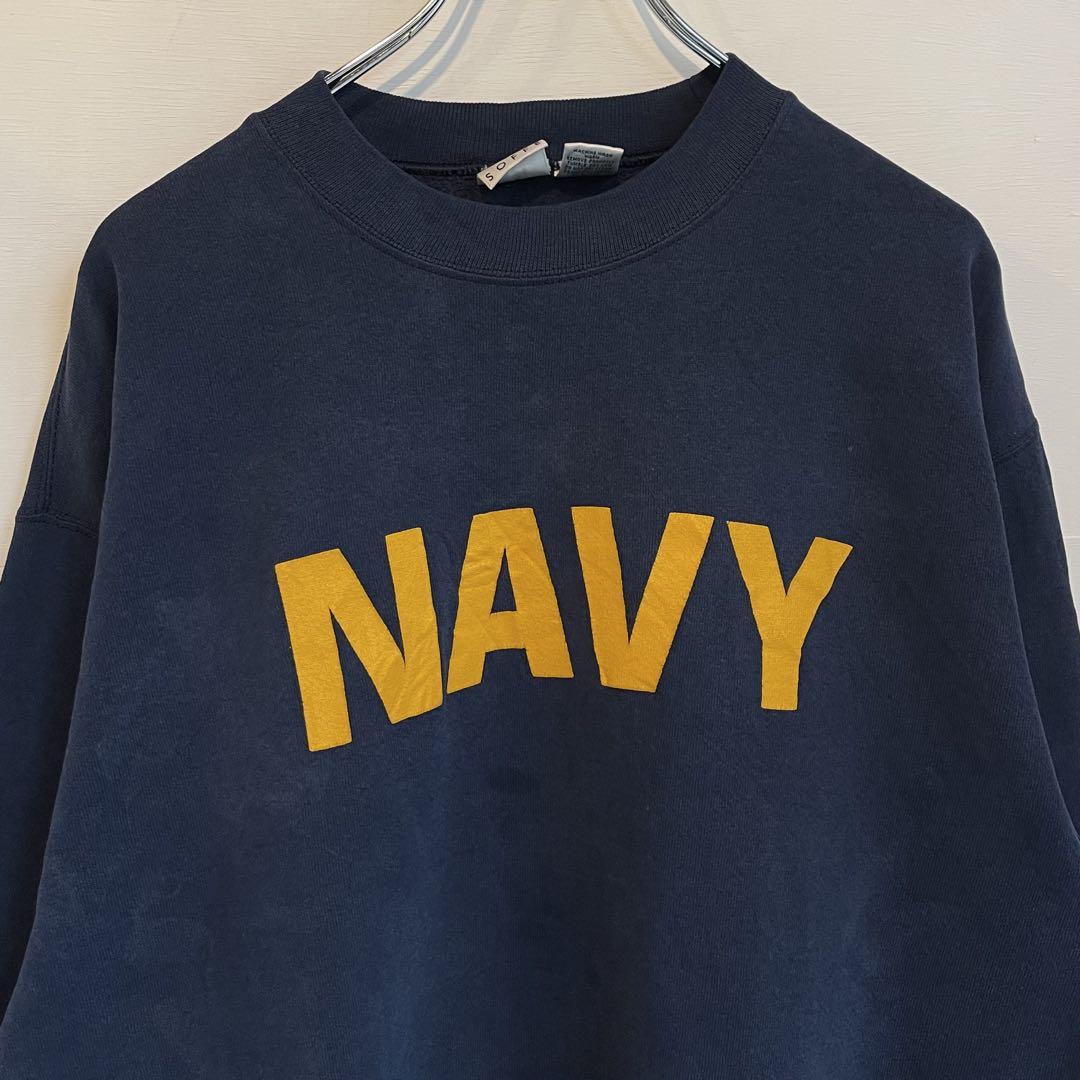 90s US製 NAVYスウェット ミリタリースウェット ヴィンテージ 古着