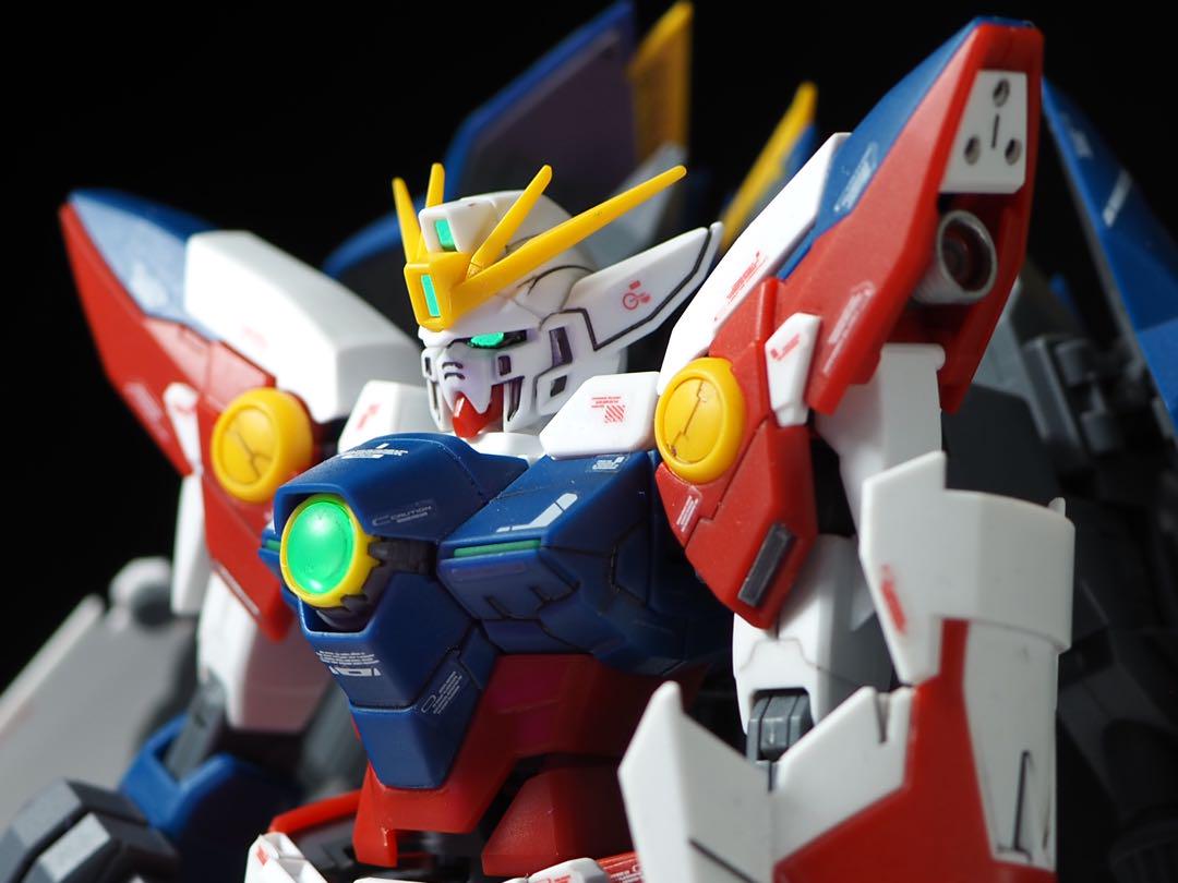 MG ウイングガンダム プロトゼロ EW ガンプラ　完成品　部分塗装