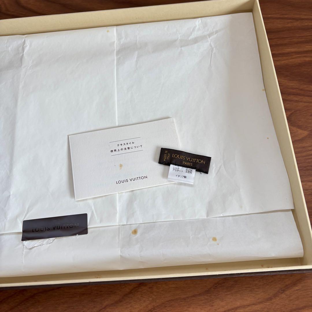 LOUIS VUITTON ストール イタリア製 シルク