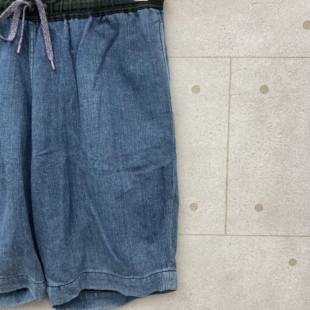 GO HEMP ゴーヘンプ ハーフパンツ メンズ 2 青