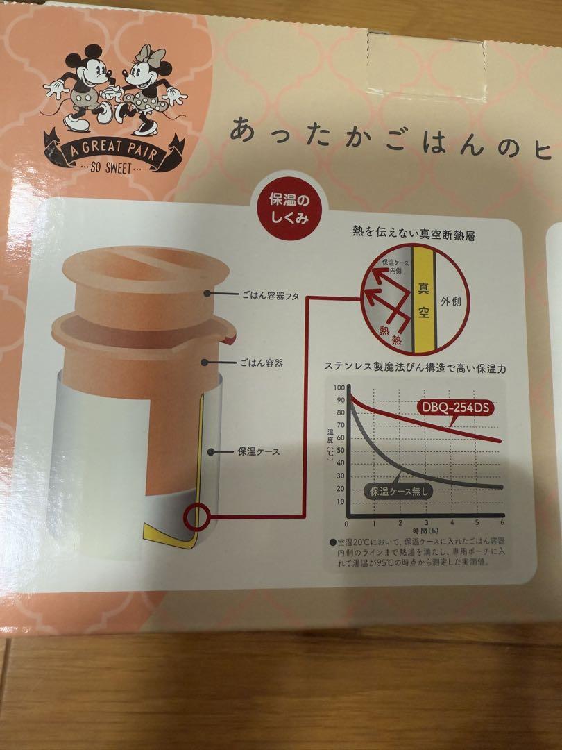 THERMOS ミニーマウス 保温弁当箱&スープジャー　未使用品